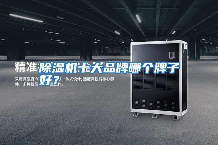 除濕機十大品牌哪個牌子好？