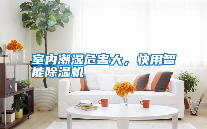 室內潮濕危害大，快用智能除濕機
