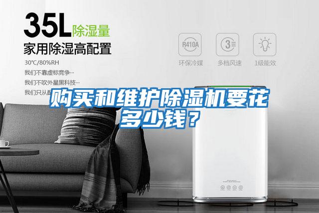 購(gòu)買(mǎi)和維護(hù)除濕機(jī)要花多少錢(qián)？
