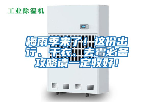 梅雨季來了！這份出行、干衣、去霉必備攻略請一定收好！