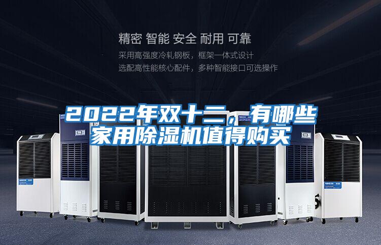 2022年雙十二，有哪些家用除濕機值得購買