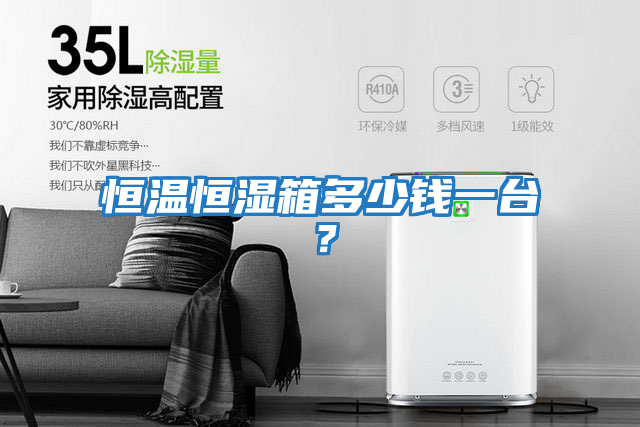恒溫恒濕箱多少錢一臺?