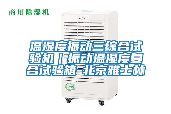 溫濕度振動三綜合試驗機|振動溫濕度復(fù)合試驗箱-北京雅士林