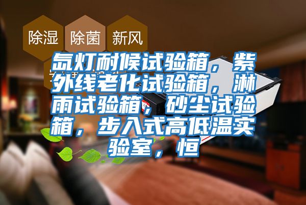 氙燈耐候試驗箱,紫外線老化試驗箱,淋雨試驗箱,砂塵試驗箱,步入式高低溫實驗室,恒