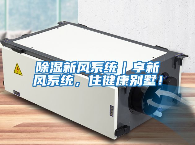 除濕新風系統｜享新風系統，住健康別墅！
